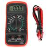 Multimètre Numérique LCD Portable Voltmètre Ampèremètre Ohmmètre Testeur de Courant et de Tension XL830L Rouge