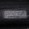 CHANEL Camelia Tote Bag ChainShoulder black Suede Women Used