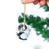 12PC Set Christmas Decoration Decorations Round Prism Tree Wedding 30mm Mini Flower Christmas Crystal Glass