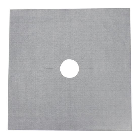 4Pcs Reusable Hob Burner Protect Cover Liner Keep Clean Pads Gas Stove Mats