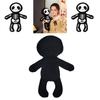 Funny Halloween Skull Bob Plush Toy For Boys Cute Doll Gift Birthday Present