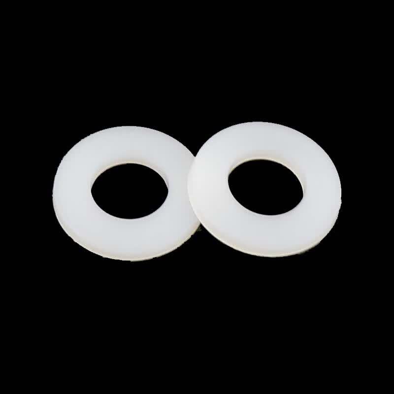 Silicone Rubber Flat Washers