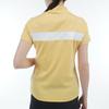 Golf Short Sleeve Mock Neck Shirt Border 0 [New Balance] Women's (Stretchy/Logo Pattern) / 012-5166501 150_Orange [S]
