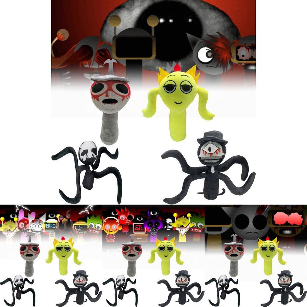 Delightful Sprunki Plush Doll Soft Toy For Kids Adorable Collectible For Incredibox Fans