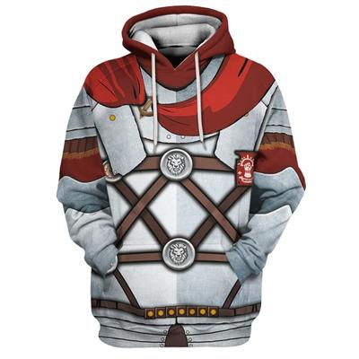 Th Century Holy Roman Empire Knight Cosplay 3D Graphic Hoodies For Men Clothing Casual Pullover Sweatshirt Hooded Vintage Hoody