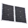 40W 18V solární nabíjecí panel, vysoce účinná skládací flexibilní solární nabíječka s USB kabelem
