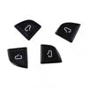 Carbon Fiber Material Window Switch Decor Easy Installation Kit