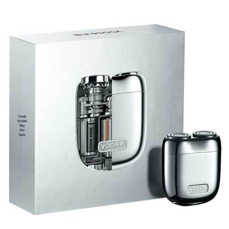 Yoose MINI2.0 Alloy Portable Electric Shaver CN plug (adapter included)
