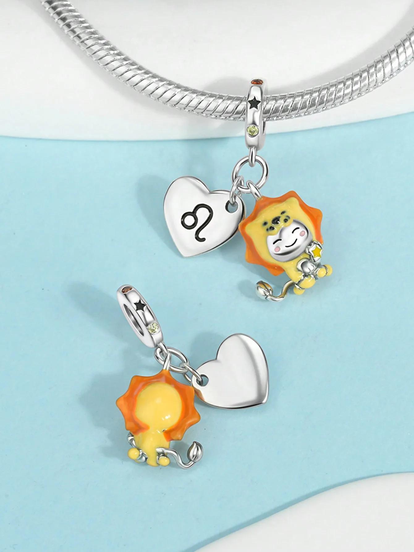 

Charm Bead Charms Plata copper Colors Cute Cartoon Characters Bead Charms Charm Pendant for Authentic Bracelets for Women Do It Yourself Jewellery Lov