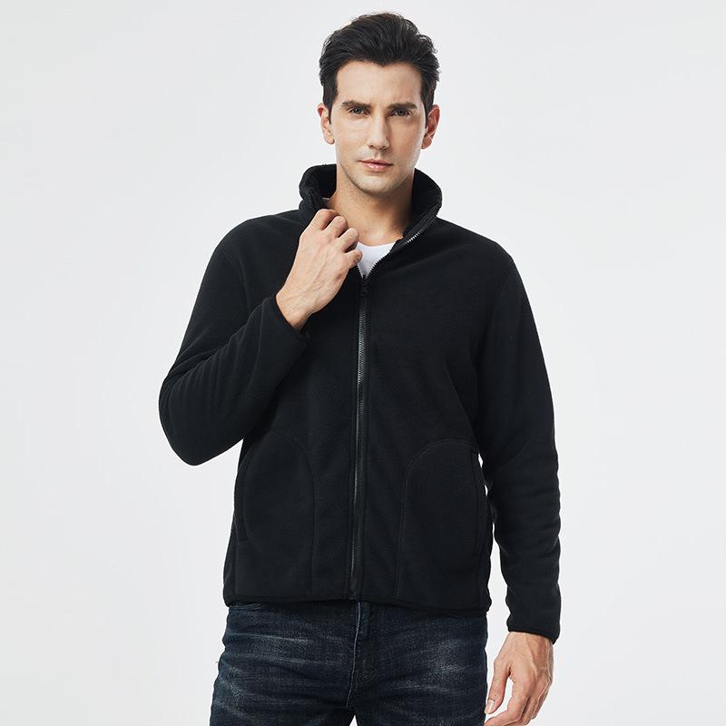 Новая флисовая куртка для отдыха на природе на осень и зиму для мужчин и женщин — фото 5