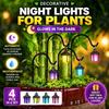 4pcs with Hooks Solar Luminous Lantern Mini Miniature Stake Lantern  Courtyard
