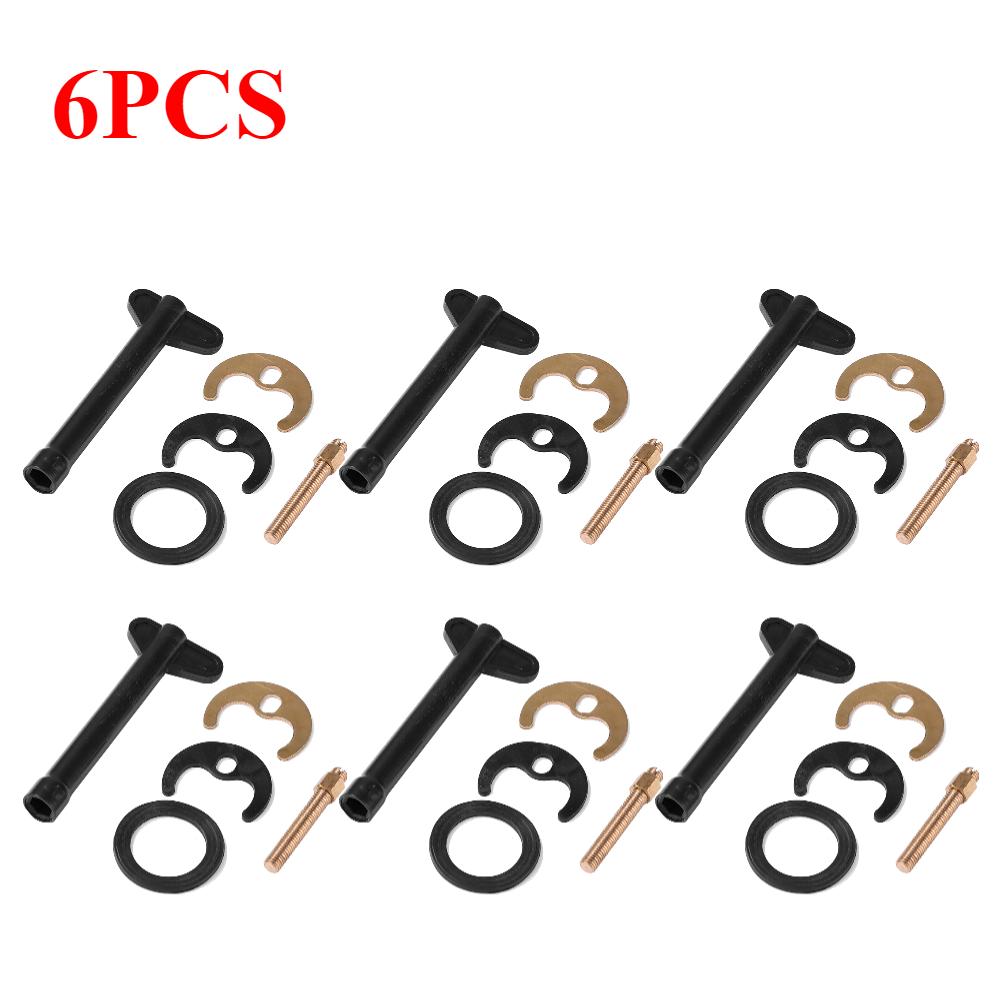 Tap Faucet Fixing Fitting Kit Bolt Washer Wrench Plate Kitchen Basin Tool Plastic Hexagonal Wrench for Repairing Faucets