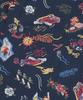 Syupeodeulai Palm Surf Hawaiian Shirt Navy