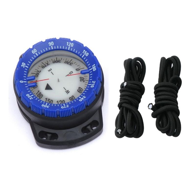 Watertight Diving Compasses Underwater Camping Compasses with Elastics Bracelets Diving Watchband Navigations Compasses