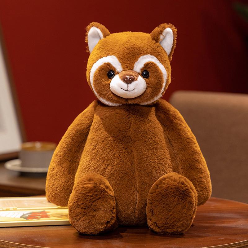 Creative Cute Raccoon Small Plush Toy Poodle Children Accompanied Large Doll