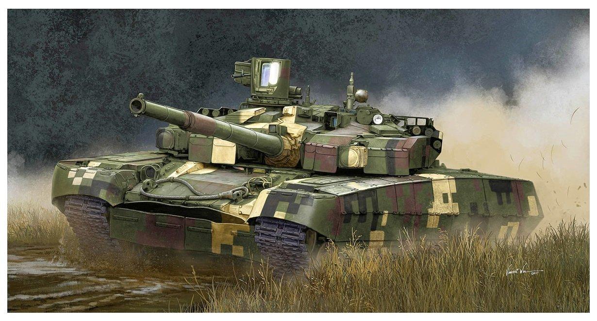 

Трубач 1/35 759512 T84 BM Oplot MBT Ukraine Model Kit