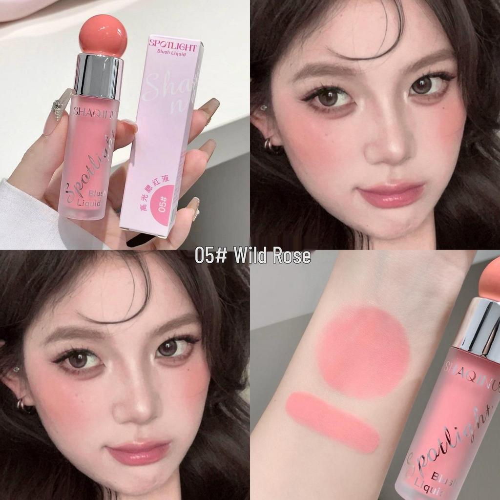 SHAQINUO Korean Style Energetic Liquid Blush Stick for a Natural, Brightening Glow