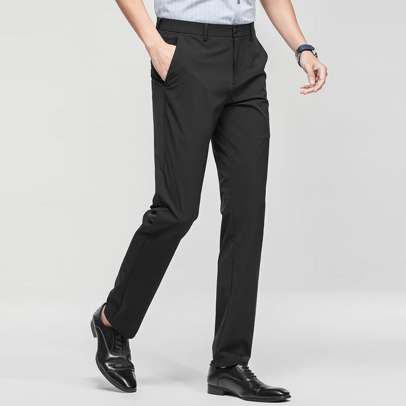 Shanshan Men's Cooling Straight-Leg Business Casual Pants