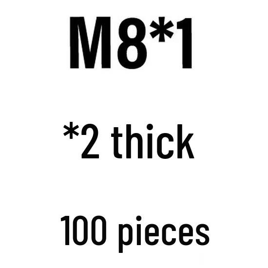 M6-M30 White Zinc Hex Thin Fine Thread Lock Nut GB808.