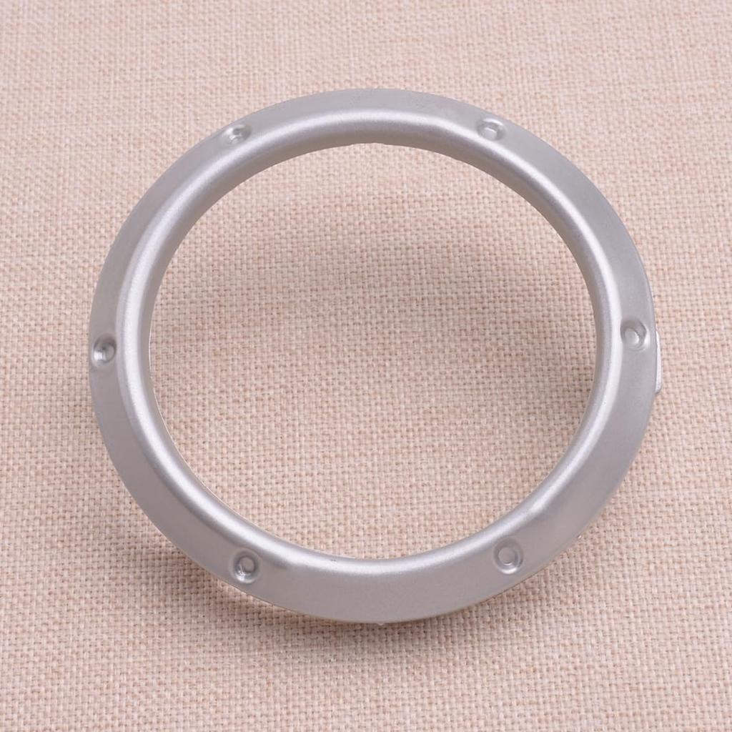 Auto Repair Parts 2Pcs Silver Front Fog Lamp Cover Frame Bezel Ring Fit for Toyota Highlander 2004 2005 2006 2007 Easy To Replace