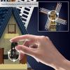 MOULD KING 10060 Medieval Building Block The MOC-138190 Windmill Model European Century Brick Toys Assembly Kids Christmas Gift