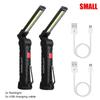 Portable LED Handheld Flashlight USB Rechargeable Flashlight Tail Magnet Working Lamp Outdoor Waterproof Camping Repair Lantern