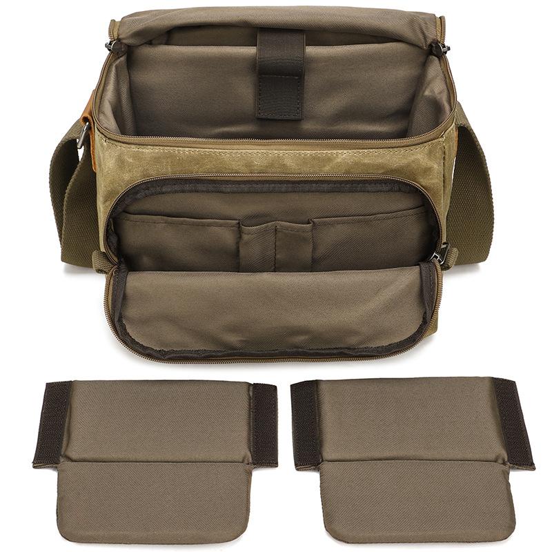 Seven-Color Cotton Shoulder Oblique Span Bag Slr Photography Digital Camera Bag Slr Camera Bag Waterproof Canvas Slr Bag