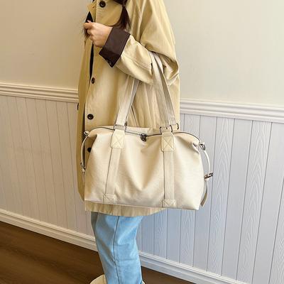 Trendy Cool Hand-held Travel Bag Women 2025 New Korean Version Casual Tote Bag Large Capacity Messenger Bag Luggage Bag