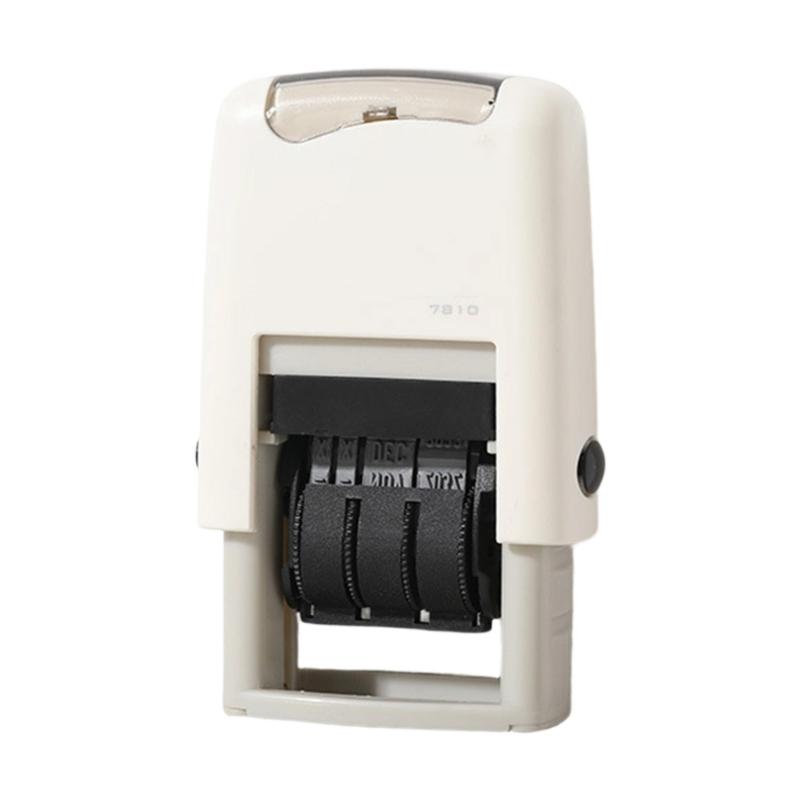Sturdy Plastic Date Stamping For Easy Marking On Notebook Card And Gift Wrapping Materials