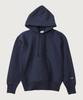 Reverse Weave Blu-Tack Regular Fit Fleece-Lined Hoodie Dark Navy