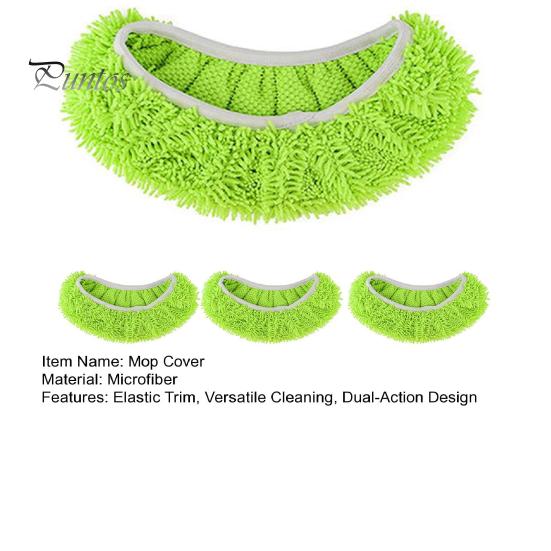 4-teiliges Mopp-Cover für kleine und große Bretter, elastischer Rand, Tiefenreinigung, wiederverwendbare, waschbare Mopp-Pads für Swiffer