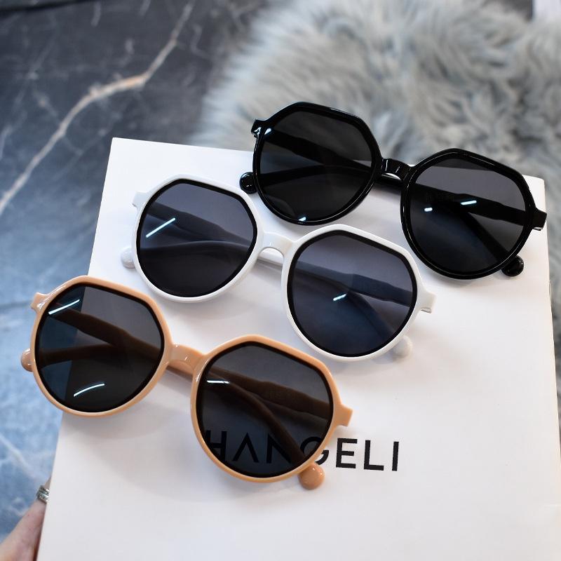 

3pcs Women s Round Elegant Ulzzang Style Sunglasses With UV400 Metal Hinge