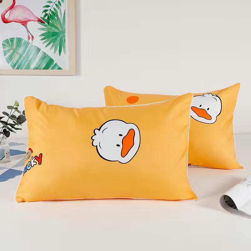 Single Adult Pillow Set with Cases - Perfect for Weddings, Home, Hotel, and Student Use