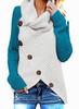2026 Autumn-Winter Women's Long Sleeve Irregular Knit Sweater - European & American Trend