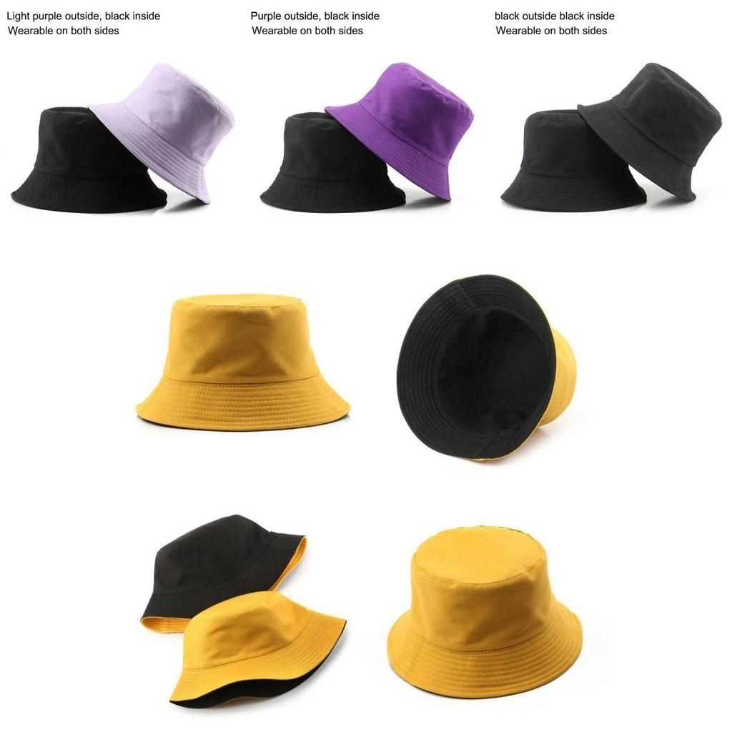 Double-sided Fisherman Hat Cool Summer Sun Protection Hat For Men And Women