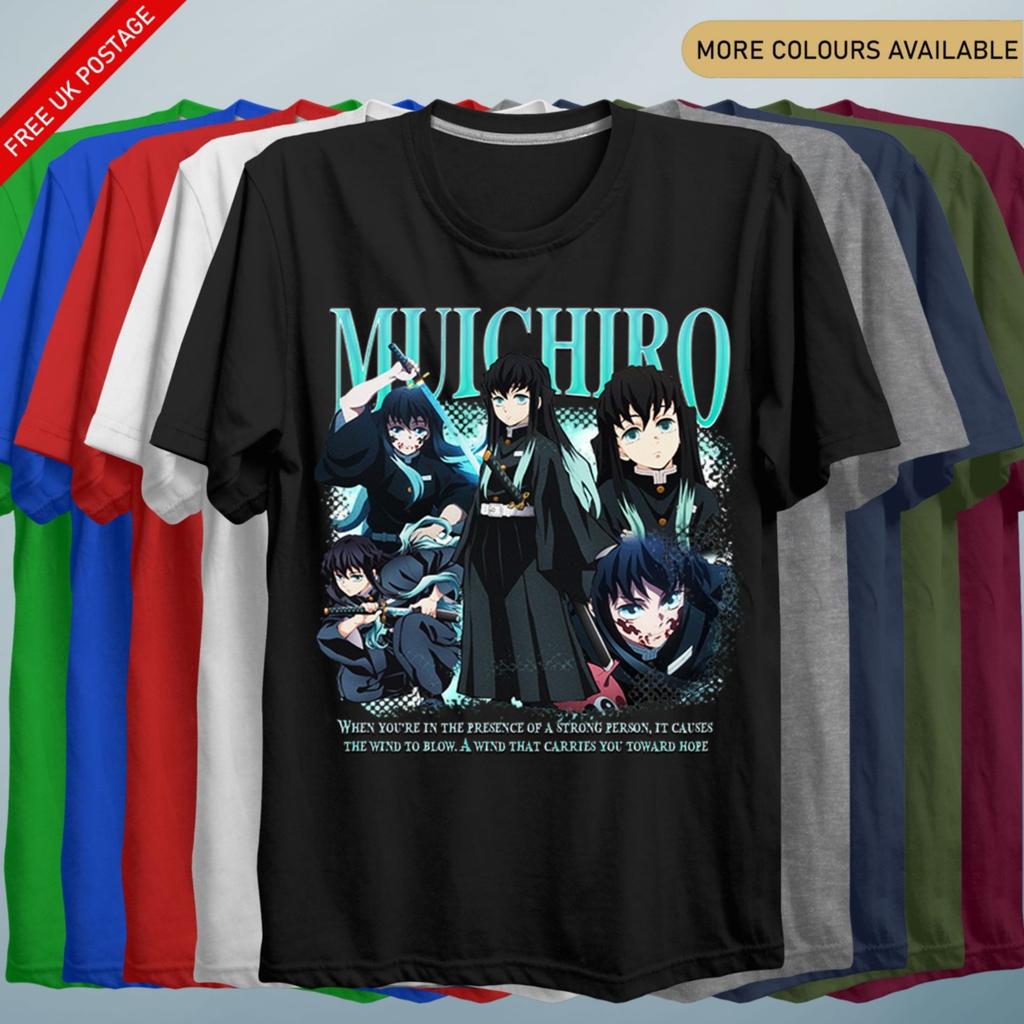 Vintage Mist Breathing TShirt Retro Anime Inspired Graphic Tee Unisex Unisexga