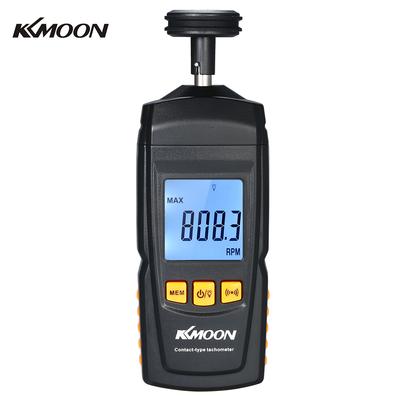Digitaler Drehzahlmesser Handheld Kontakt Motor Drehzahlmesser LCD Tachometer Tach RPM Teste
