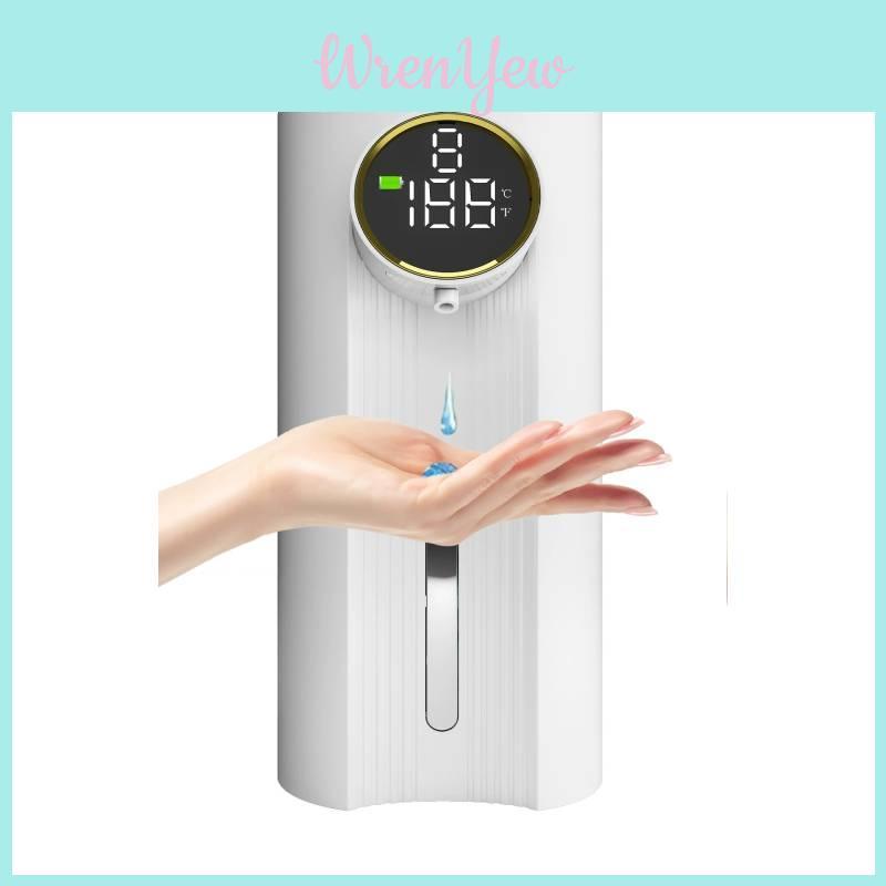 Touchless Desk Soap Dispenser With Foam And Gel Options For Home Office Hygiene