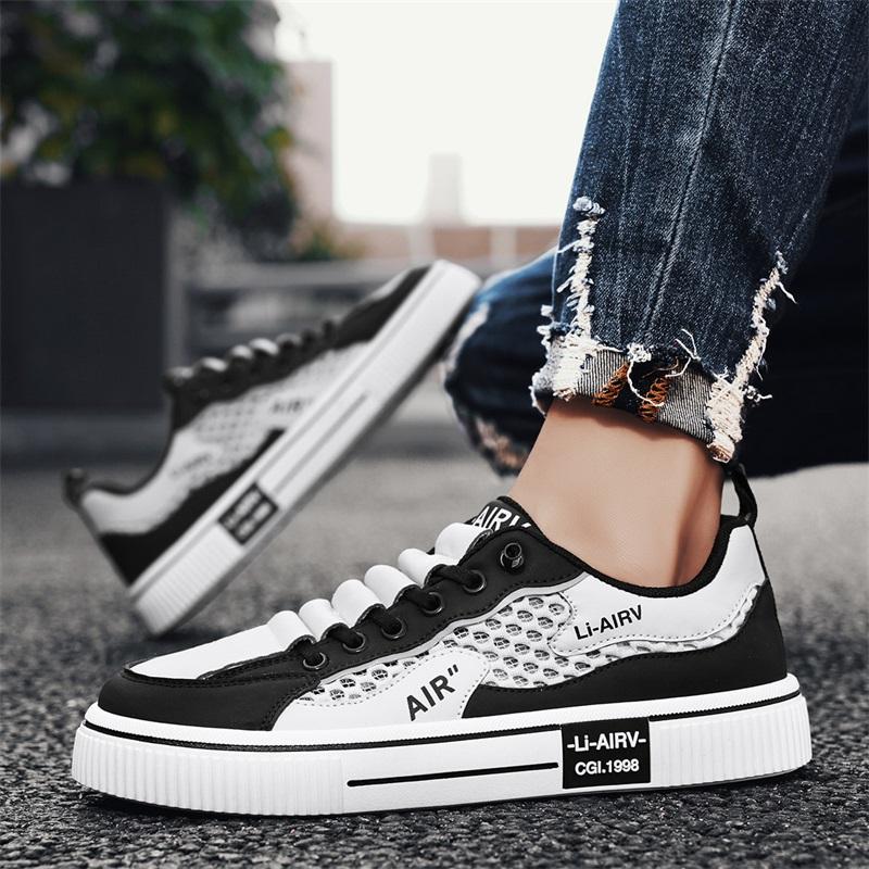 New Arrival Men's Shoes Summer 2025 Versatile Breathable Trendy Student Men's Shoes Fashionable Lightweight Sports Casual Shoes