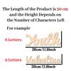1pc NEW Penelope example Customized Letter Laser-Cut Sign Wooden Plaque Wooden Decor Handcrafted with Elegant Cursive Lettering
