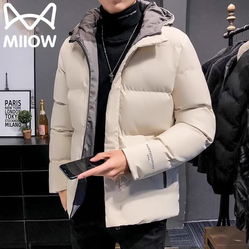 

MiiOW Men s Trendy Plush Lined Winter Jacket XL