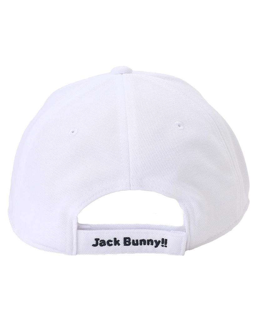 Jack Bunny Unisex Golf Cap Adjustable FR (Rabbit Logo, Size) - White, (Product Code 262-5987101, 030)
