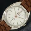 VINTAGE HMT HAND-WINDING INDIAN MENS WHITE COLOR DIAL WATCH A700327-5 R202-a700327