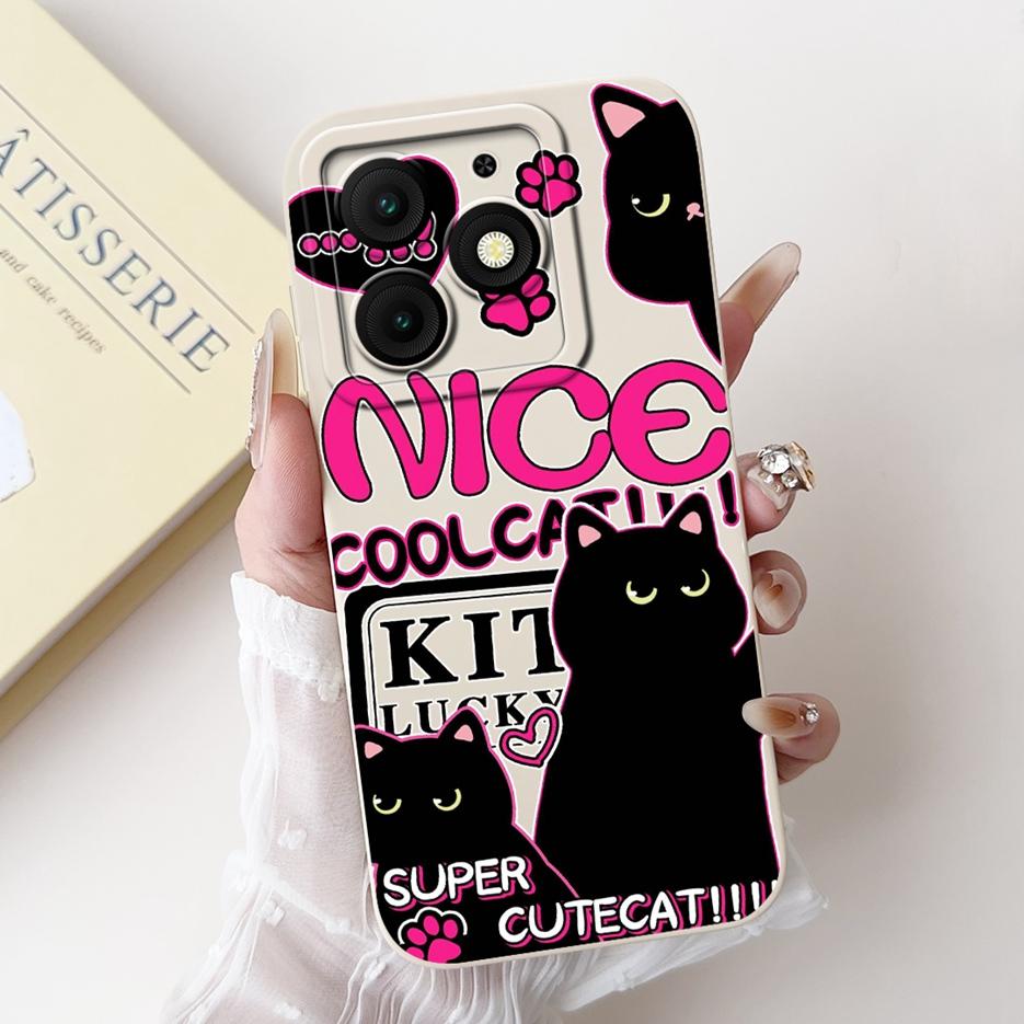 For Itel A50 Case Itel A50C Cute Fashion Cartoon Cover Soft TPU Phone Case For Itel A50C A 50 ItelA50 C Back Cover Fundas Bumper