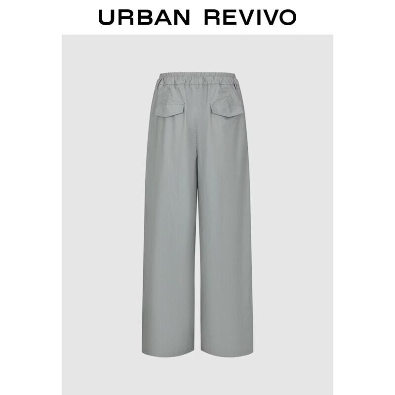 UR2026 Women s High-Waist Pleated Wide-Leg Pants XS