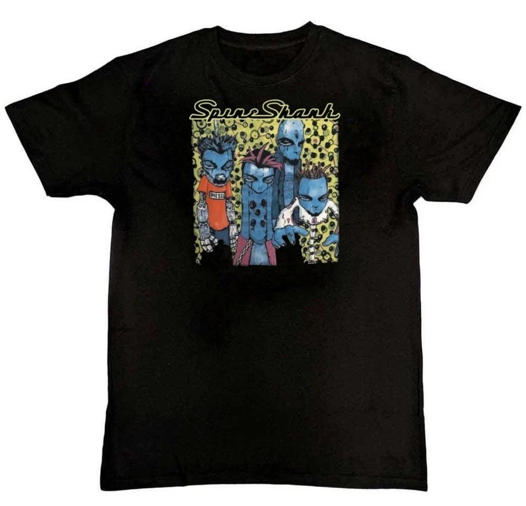 Rare Spineshank Band Music Tour Graphic Print Unisex T-Shirt