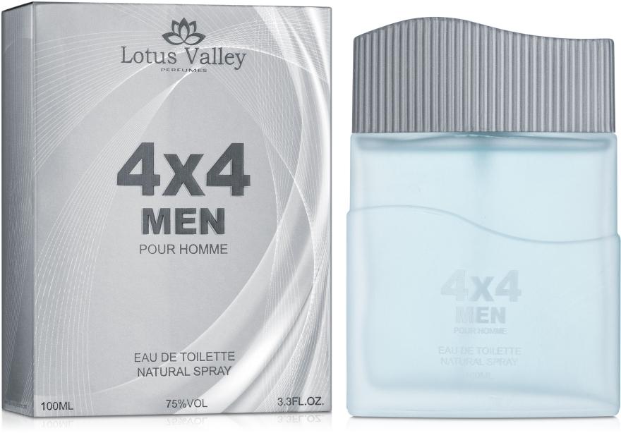 

4x4 Туалетна вода для чоловіків Lotus Valley 100 ml