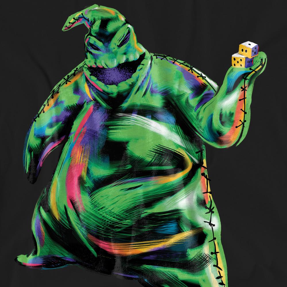 The Nightmare Before Christmas Unisex Adult Oogie Boogie Painted T-Shirt
