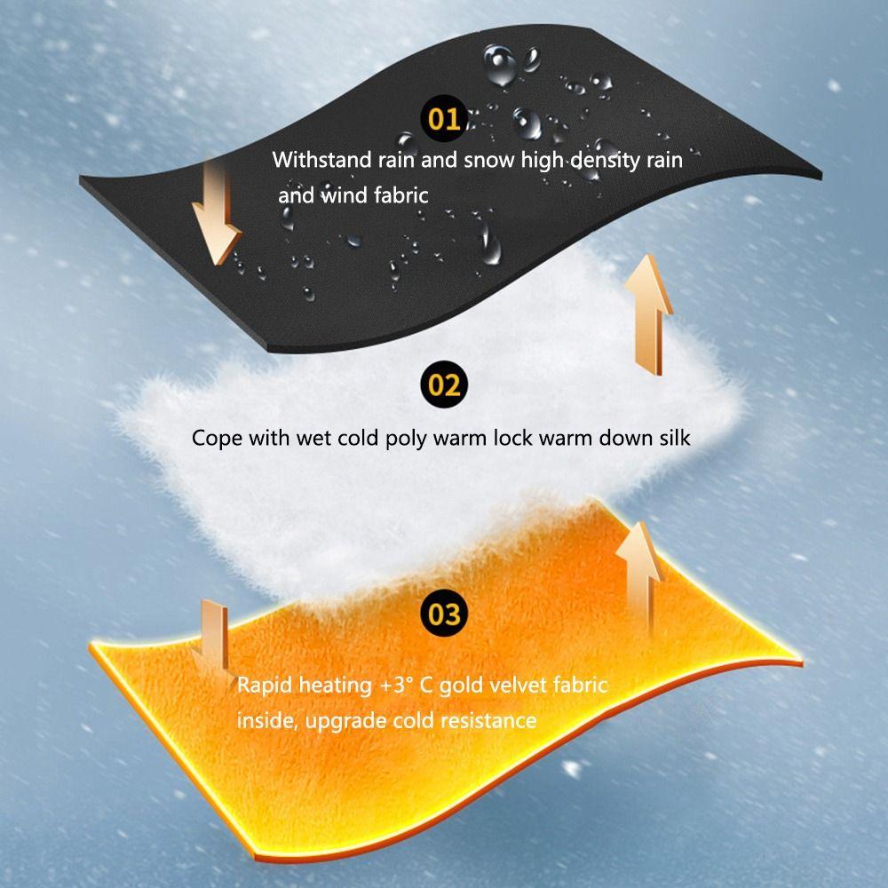 Fleece-lined Electric Vehicle Knee Pads Reflective Motorcycle Leg Warmer Warm Legs Sleeves  Outdoor