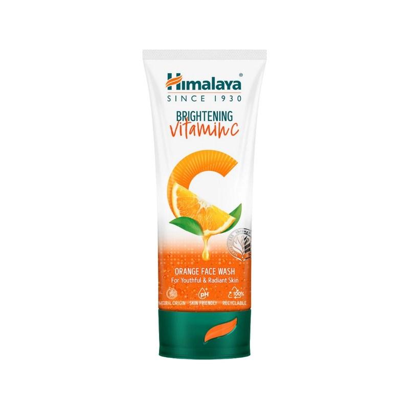 Himalaya Brightening Vitamin C Face Gel Wash Orange, 4 Pcs, 100ml